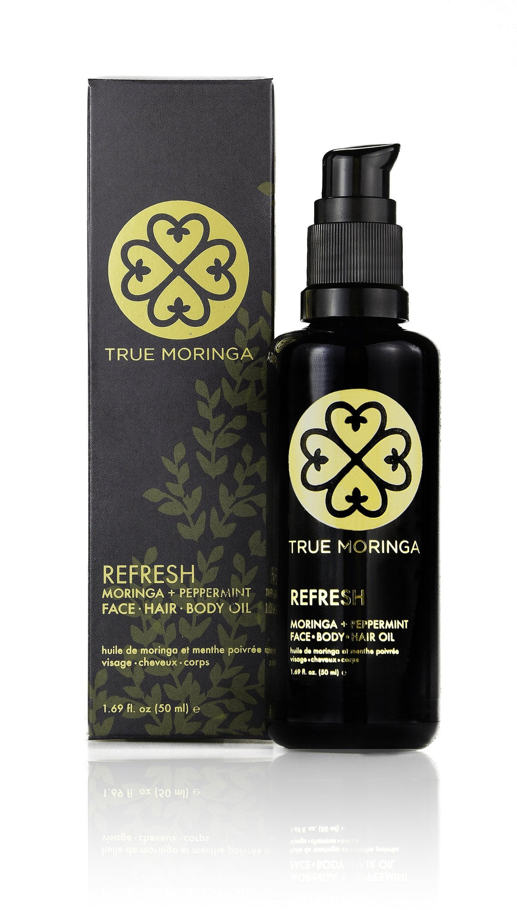 Luxury Line Moringa + Peppermint Oil for face, Hair and Body 50ml