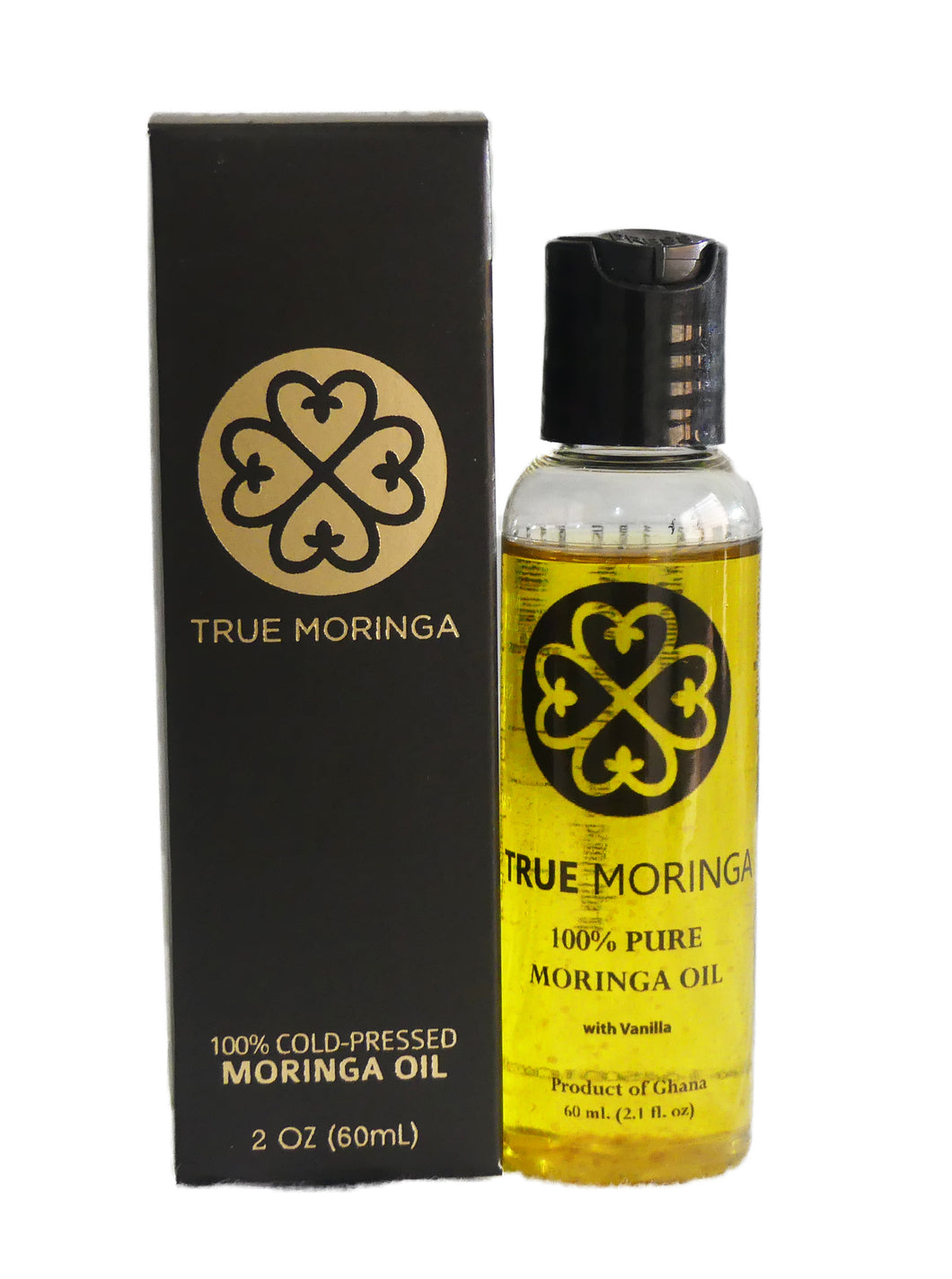 Vanilla Moringa Oil for Face Hair Body 60ml retail