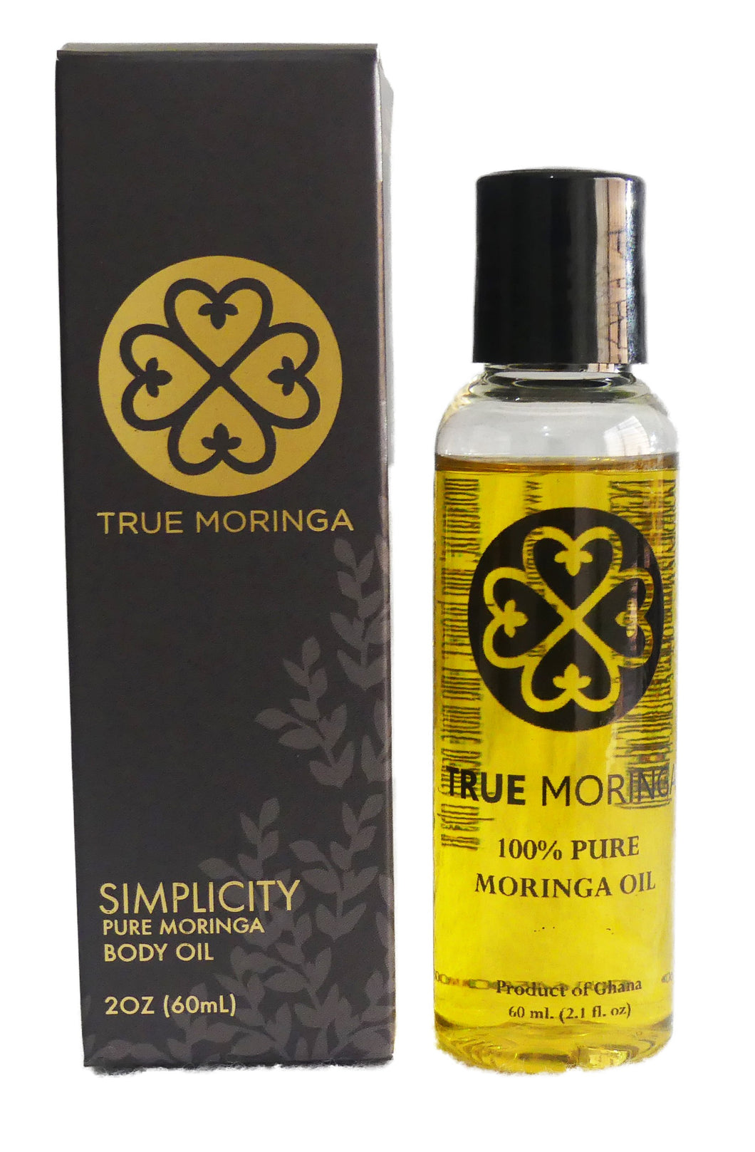 Plastic Line 100% Cold-pressed Moringa Oil for Face Hair Body 60ml (Select Scent)