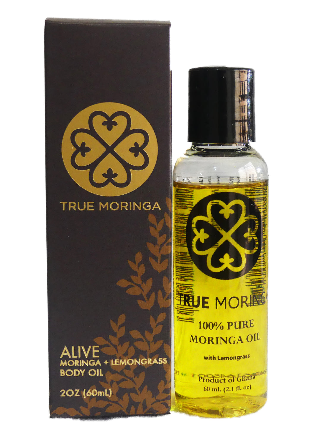 Lemongrass Moringa Oil for Face Hair Body 60ml ( retail)