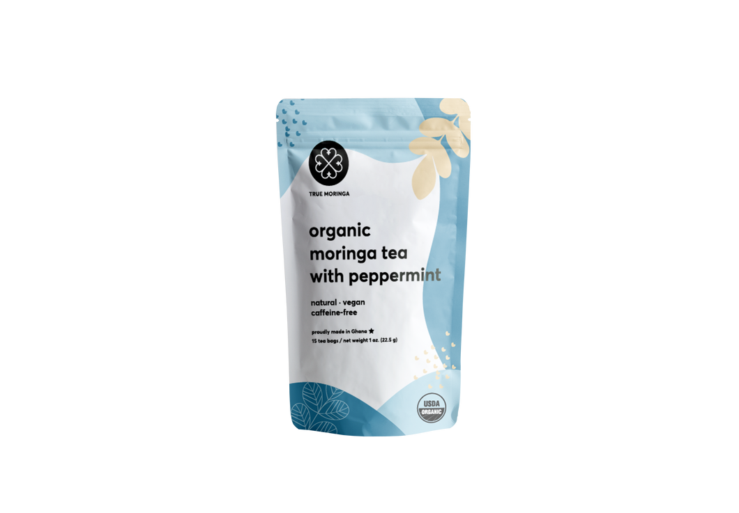 Peppermint Moringa Tea (Peace) (Retail)